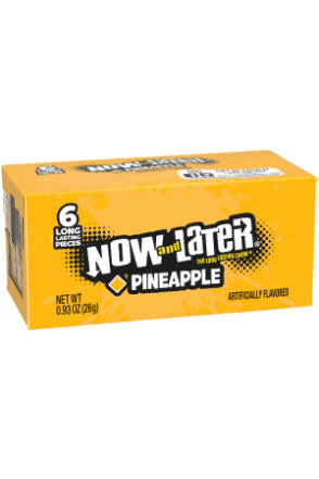 Now and Later - pineapple 0.93 Ounce Bars (Pack of 24)