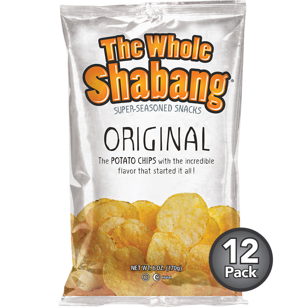 The Whole Shabang Original Potato Chips 6 oz