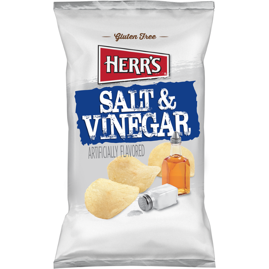 Herr's Salt & Vinegar Potato Chips