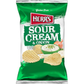 Herr's Sour Cream & Onion Ripple Potato Chips